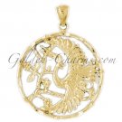 14K GOLD ANIMAL CHARM - BIRD #2254