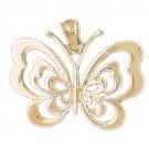 14K GOLD ANIMAL CHARM - BUTTERFLY #3092