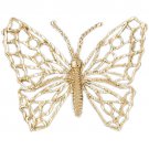 14K GOLD ANIMAL CHARM - BUTTERFLY #3085
