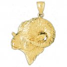 14K GOLD ANIMAL CHARM - RAM #2234