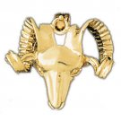 14K GOLD ANIMAL CHARM - RAM #2231