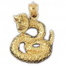 14K GOLD CHARM - SNAKE #2411