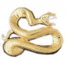 14K GOLD CHARM - SNAKE #2409