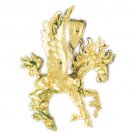 14K GOLD ANIMAL CHARM - PEGASUS #1868
