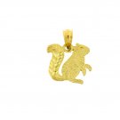 14K GOLD ANIMAL CHARM - SQUIRREL #2703
