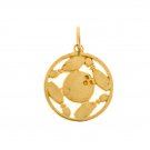 14K GOLD SPORT CHARM - BOWLING #6328