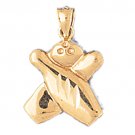 14K GOLD SPORT CHARM - BOWLING # 3269