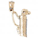 14K GOLD SPORT CHARM - GOLF #3380