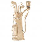 14K GOLD SPORT CHARM - GOLF #3373
