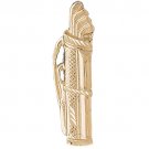 14K GOLD SPORT CHARM - GOLF #3372
