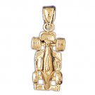14K GOLD SPORT CHARM - FORMULA 1 #3719
