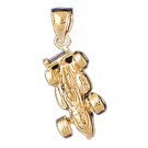 14K GOLD SPORT CHARM - FORMULA 1 #3718