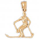 14K GOLD SPORT CHARM - MARTIAL ART #3556
