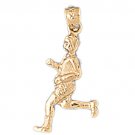 14K GOLD SPORT CHARM - RUNNING #3597