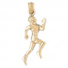14K GOLD SPORT CHARM - RUNNING #3591
