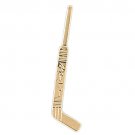 14K GOLD SPORT CHARM - ICE HOCKEY STICK #3588
