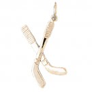 14K GOLD SPORT CHARM - ICE HOCKEY #3393