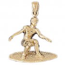 14K GOLD SPORT CHARM - SURFING #3607