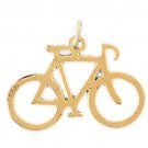 14K GOLD SPORT CHARM - CYCLING #3654