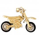 14K GOLD SPORT CHARM - MOTORCYCLE #3637
