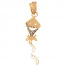 14K GOLD SPORT CHARM - KITE #3684