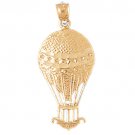 14K GOLD SPORT CHARM - HOT AIR BALLOON #3673