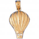 14K GOLD SPORT CHARM - HOT AIR BALLOON #3671