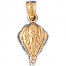 14K GOLD SPORT CHARM - HOT AIR BALLOON #3668