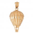 14K GOLD SPORT CHARM - HOT AIR BALLOON #3665