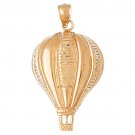 14K GOLD SPORT CHARM - HOT AIR BALLOON #3663
