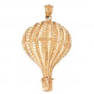14K GOLD SPORT CHARM - HOT AIR BALLOON #3662