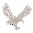 14K WHITE GOLD ANIMAL SLIDE - EAGLE #11092