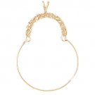 14K GOLD CHARM HOLDER # 4287