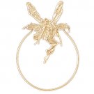 14K GOLD CHARM HOLDER # 4256