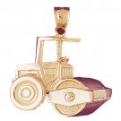 14K GOLD CONSTRUCTION CHARM-ROLLER # 4306