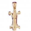 14K GOLD CHARM - CAR #4343