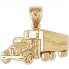14K GOLD CHARM - TRUCK #4365