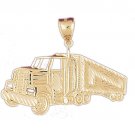 14K GOLD CHARM - TRUCK #4363