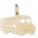 14K GOLD CHARM - BUS #4354