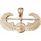 14K GOLD CHARM - MILITARY EMBLEM #4498