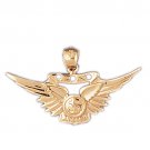 14K GOLD MILITARY CHARM #4656