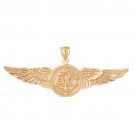 14K GOLD MILITARY CHARM #4653