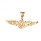 14K GOLD MILITARY CHARM #4652
