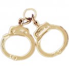 14K GOLD POLICE CHARM #4563
