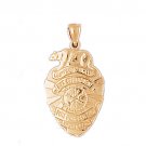 14K GOLD FIRE FIGHTING CHARM - FIRE DEPT. CROSS #4604 14K GOLD FIRE FIGHTING CHARM - FIRE DEPT. CROSS #4604