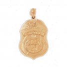 14K GOLD FIRE FIGHTING CHARM - FIRE DEPT. CROSS #4602 14K GOLD FIRE FIGHTING CHARM - FIRE DEPT. CROSS #4602