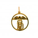 14K GOLD MEDICAL CHARM #6286
