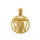 14K GOLD MEDICAL CHARM #6285