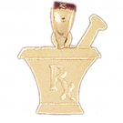14K GOLD MEDICAL CHARM #4757