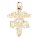 14K GOLD MEDICAL CHARM #4746
